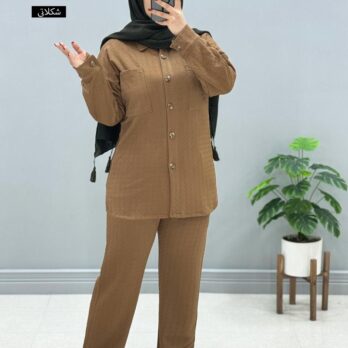 ست بلوز شلوار بیسکویتی
